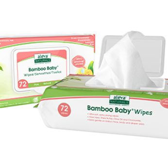 Bamboo baby wipes, for sensitive skin