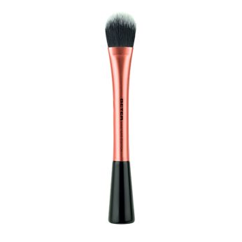 Liquid foundation brush, synthetic hair