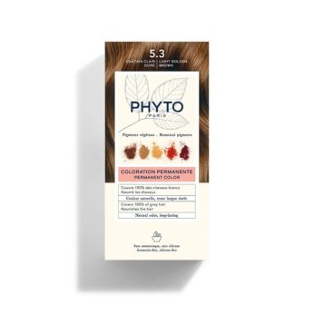 PHYTO HAIR COLOR 5.3 LIGHT GOLDEN BROWN