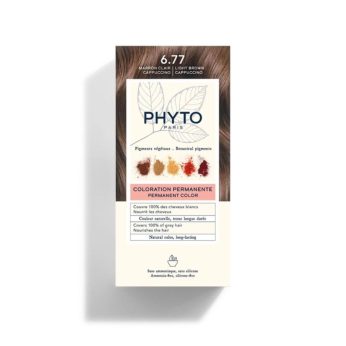 PHYTO HAIR COLOR 6.77 LIGHT BROWN CAPPUCCINO