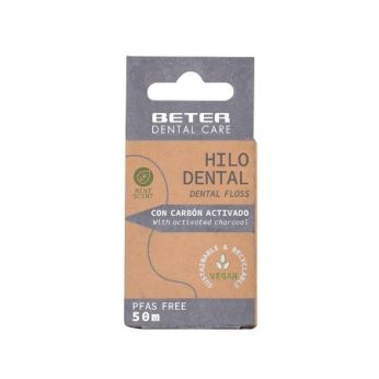 DENTAL FLOSS – ACTIVATED CHARCOAL 50M – DENTALCARE