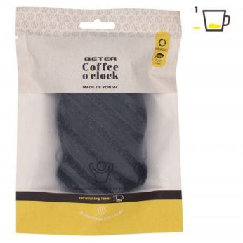 BETER KONJAC BODY SPONGE COFFEE OCLOCK