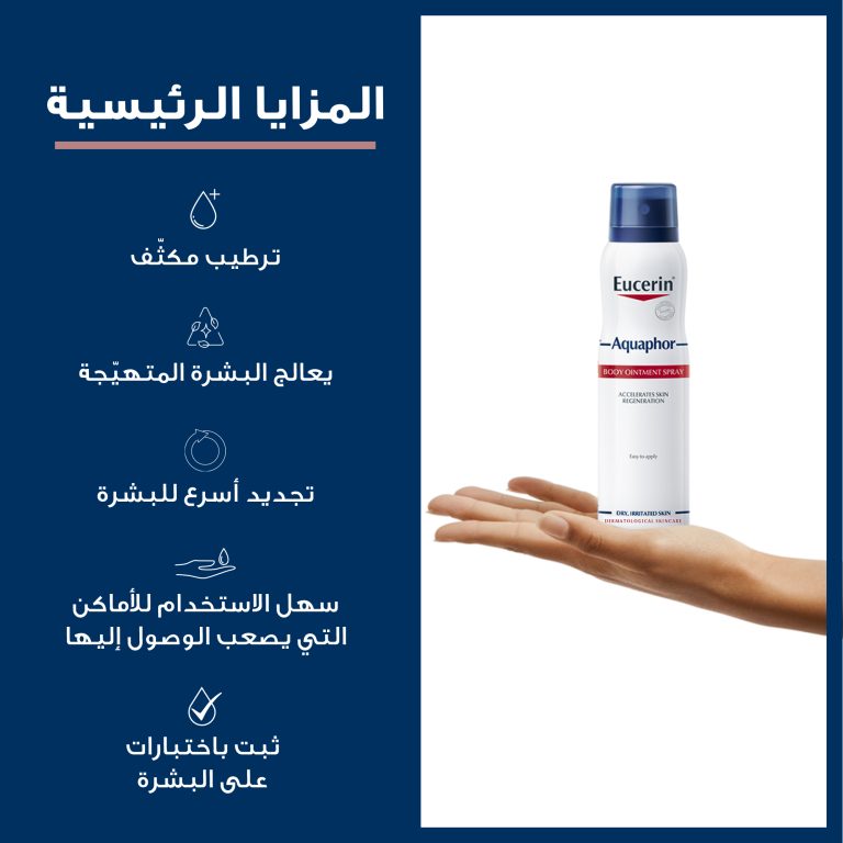 ⁦اكوافور مرهم بخاخ مرطب و ملطف للجسم 150 مل⁩ - الصورة ⁦3⁩