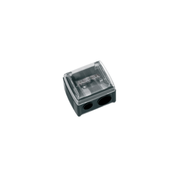 Cosmetic pencil sharpener, with catcher