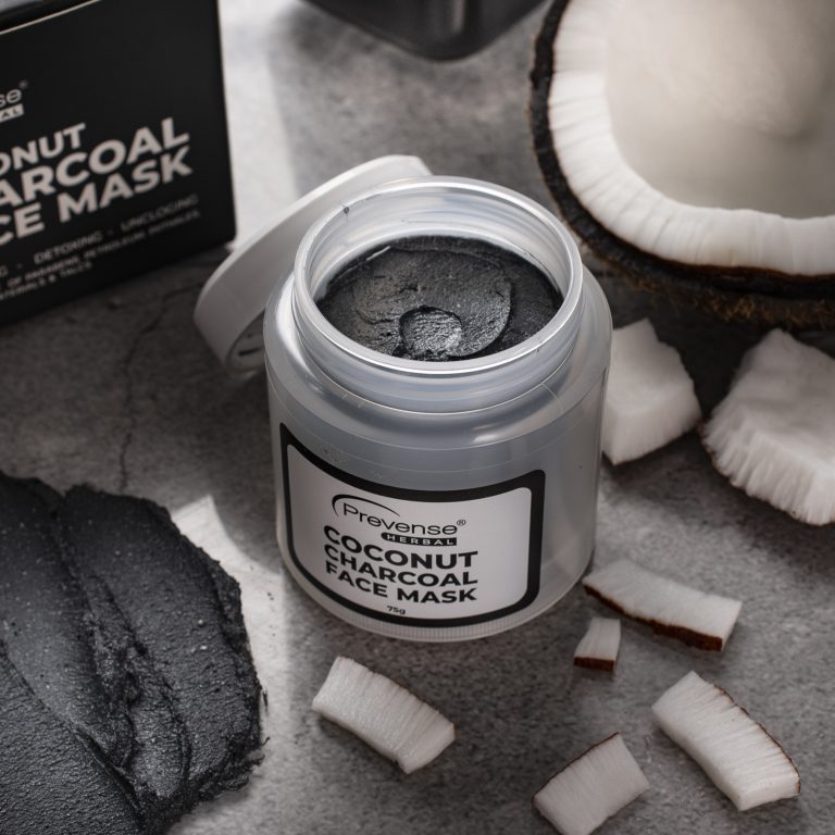 HERBAL COCONUT CHARCOAL MASK 75G - Image 2