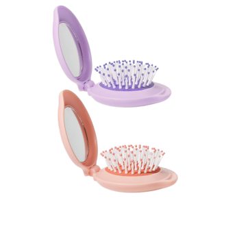 فرشاة قابلة للطي مع مرآة