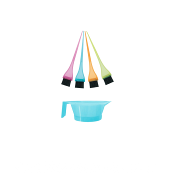 مجموعة صبغ الشعر بالمنزل